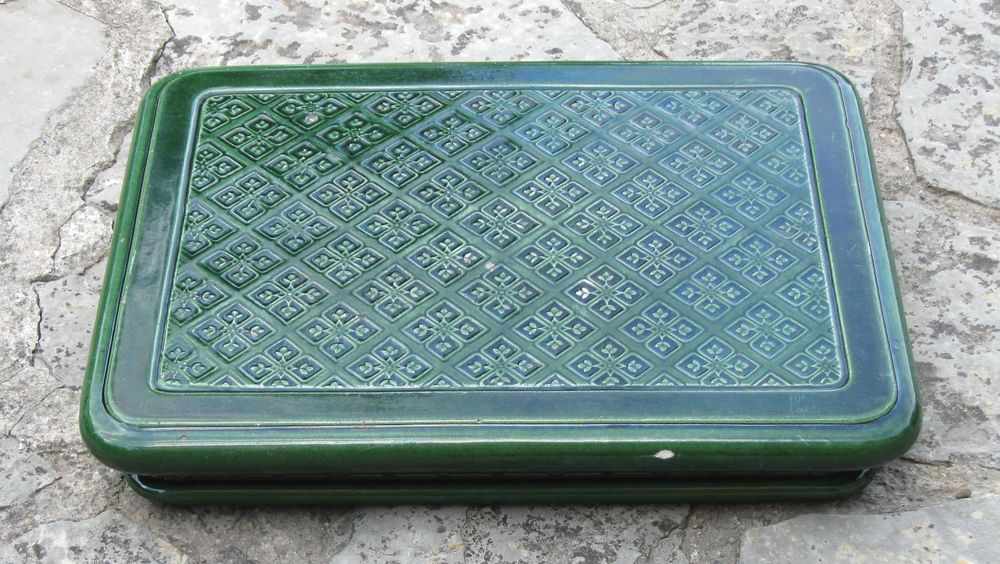 Dessus de Po�le en fa�ence ancien 60 Maule (78)