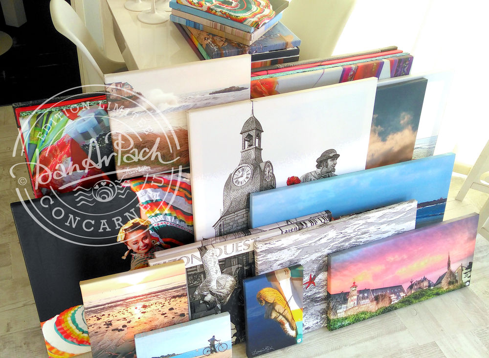 DESTOCKAGE 24 photos originales sur toile 600 Concarneau (29)