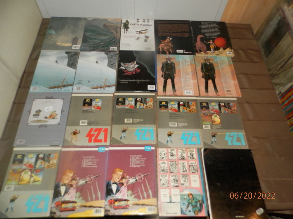 lot de 20 bd ou au d�tail plus frais de port 180 Einville-au-Jard (54)