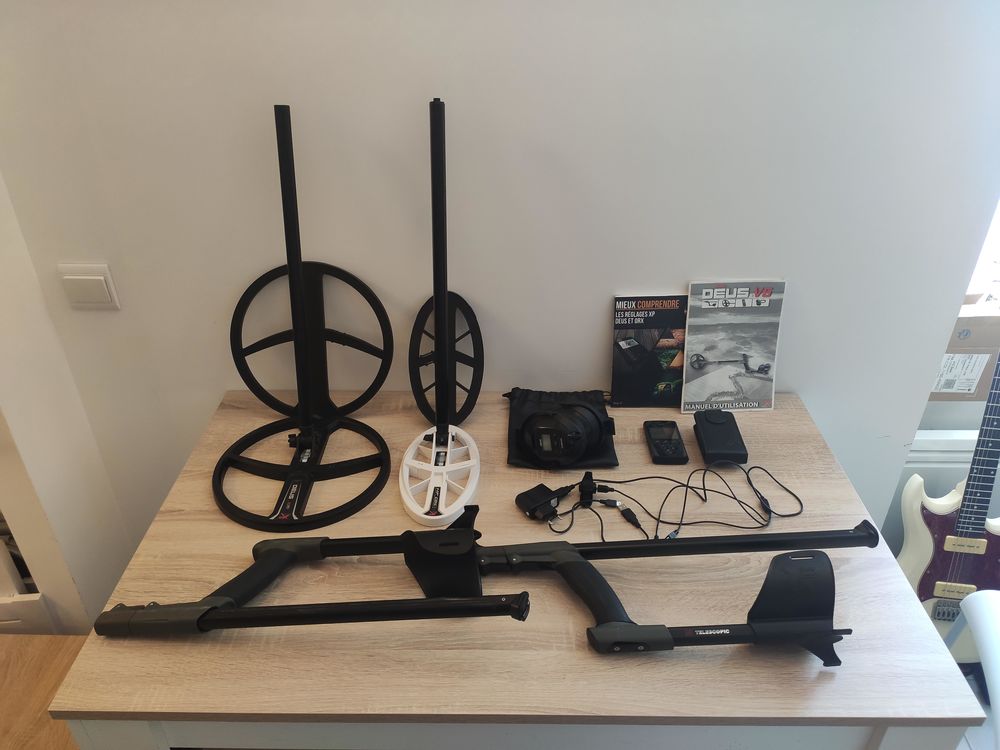 2 D�tecteurs XP Deus 1 V5 950 Hauriet (40)