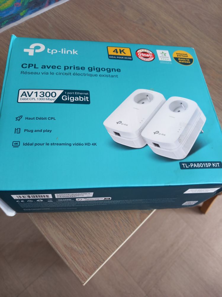 deux CPL avec prise gigogne Ptp-link 50 Le Creusot (71)