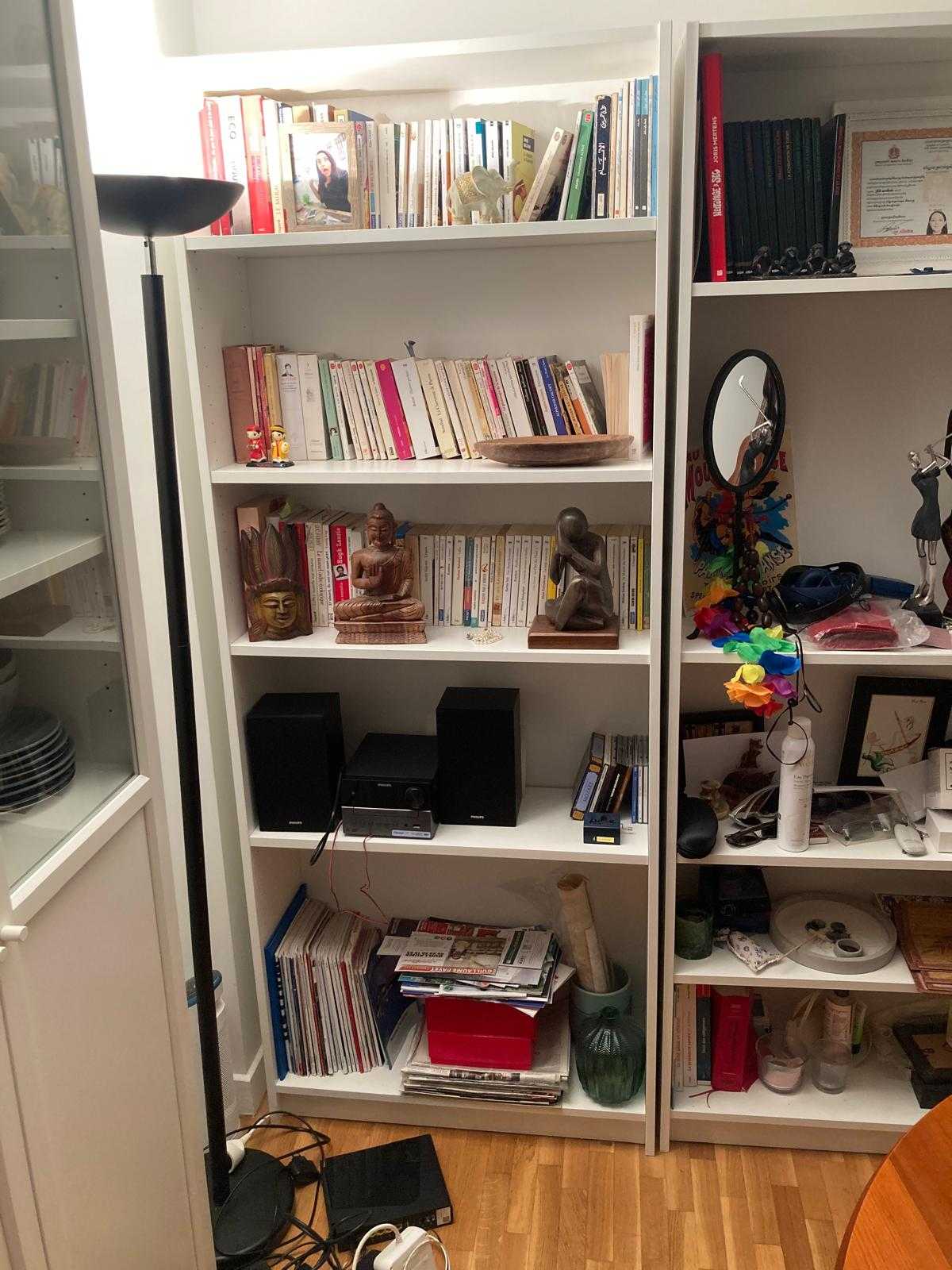 Deux biblioth�ques billy - � l'unit� possible 20 Boulogne-Billancourt (92)