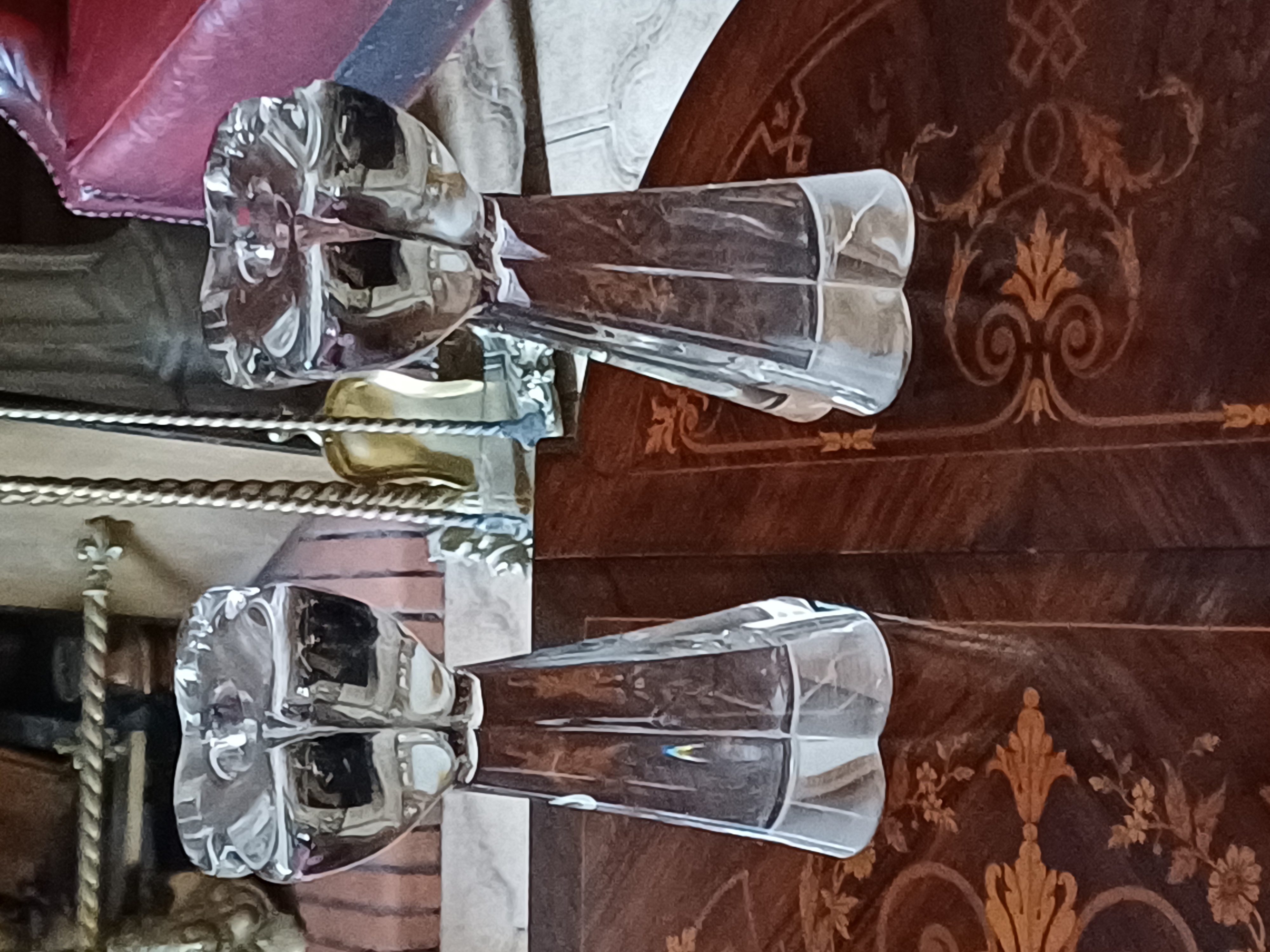 Deux bougeoirs Baccarat 150 Bergerac (24)