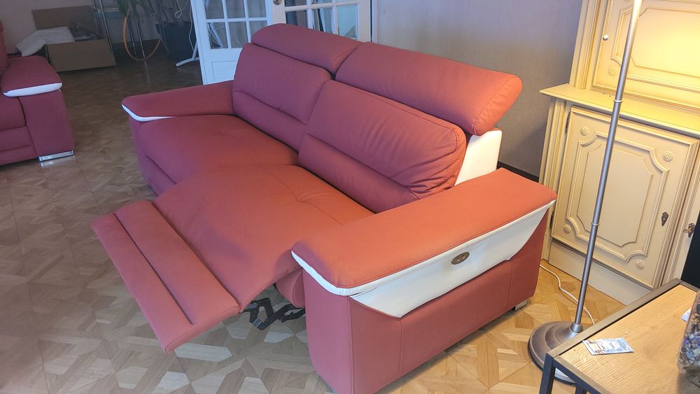 deux canap�s : un canap� 3 places et un deux 1950 Plon�our-Lanvern (29)