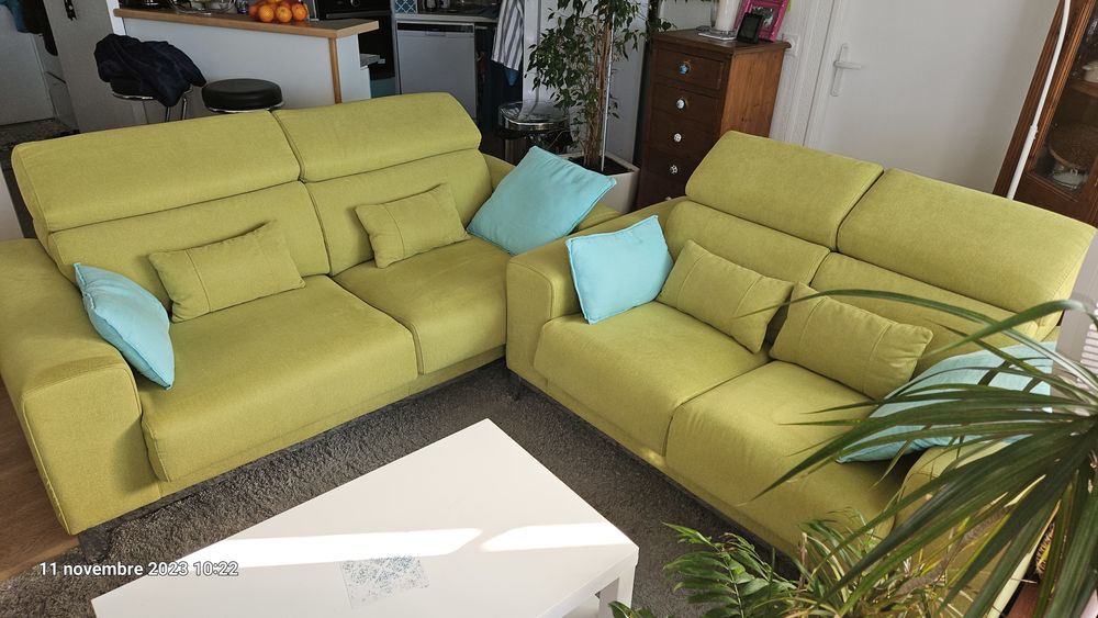 deux canap�s en tr�s bon �tat. 600 S�te (34)