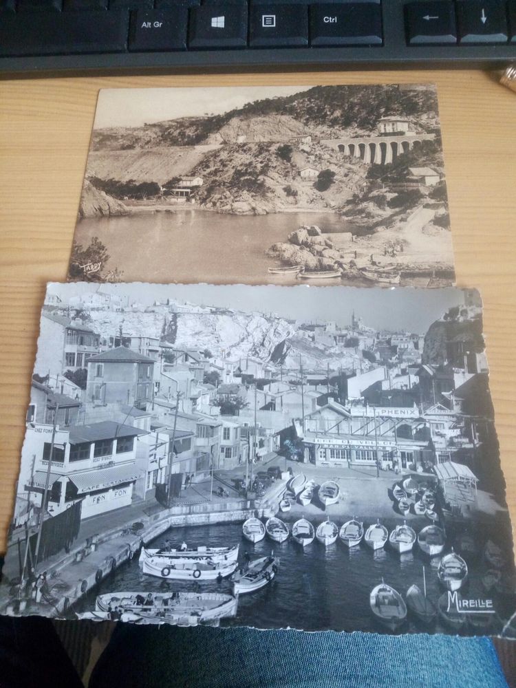 LOT DEUX CARTES  DE MARSEILLE 13 Levainville (28)
