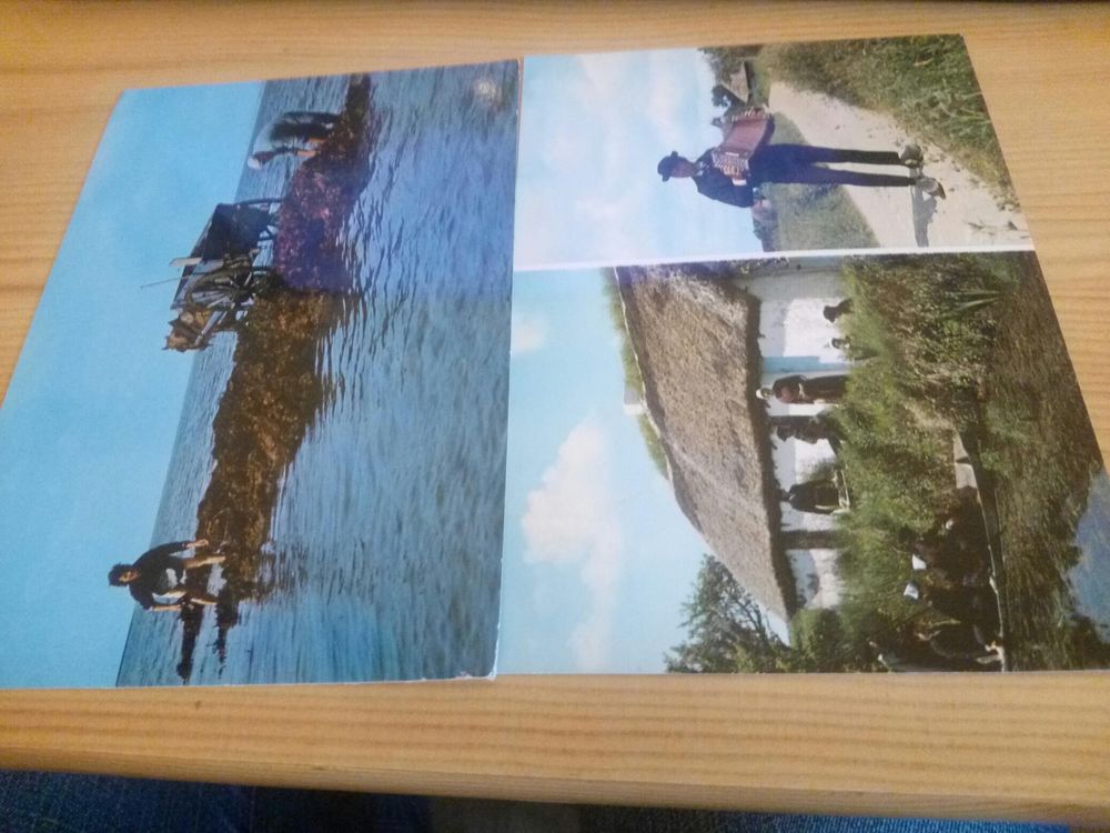 LOT DEUX CARTES POSTALES COULEUR 10 Levainville (28)