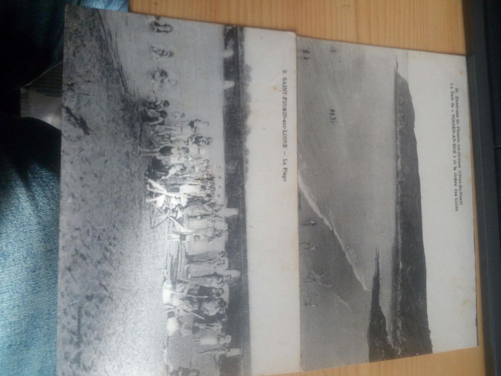 LOT DEUX CARTES POSTALES ANCIENNES 7 Levainville (28)