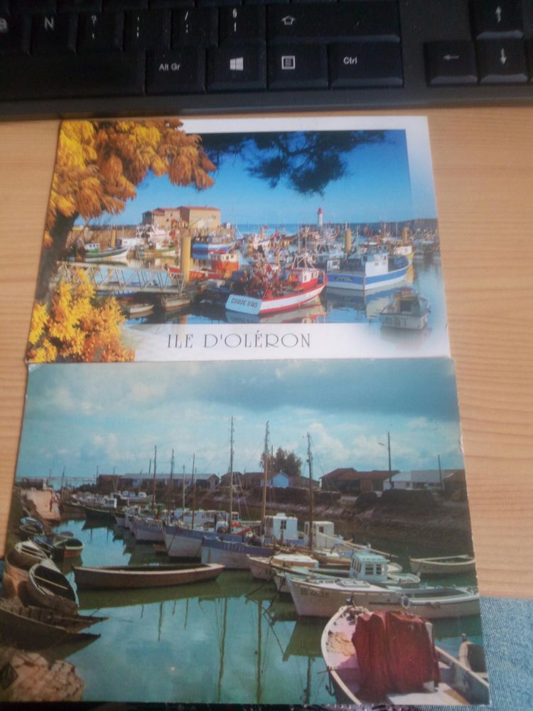 LOT DE DEUX CARTES POSTALES L ILE D OLERON 5 Levainville (28)