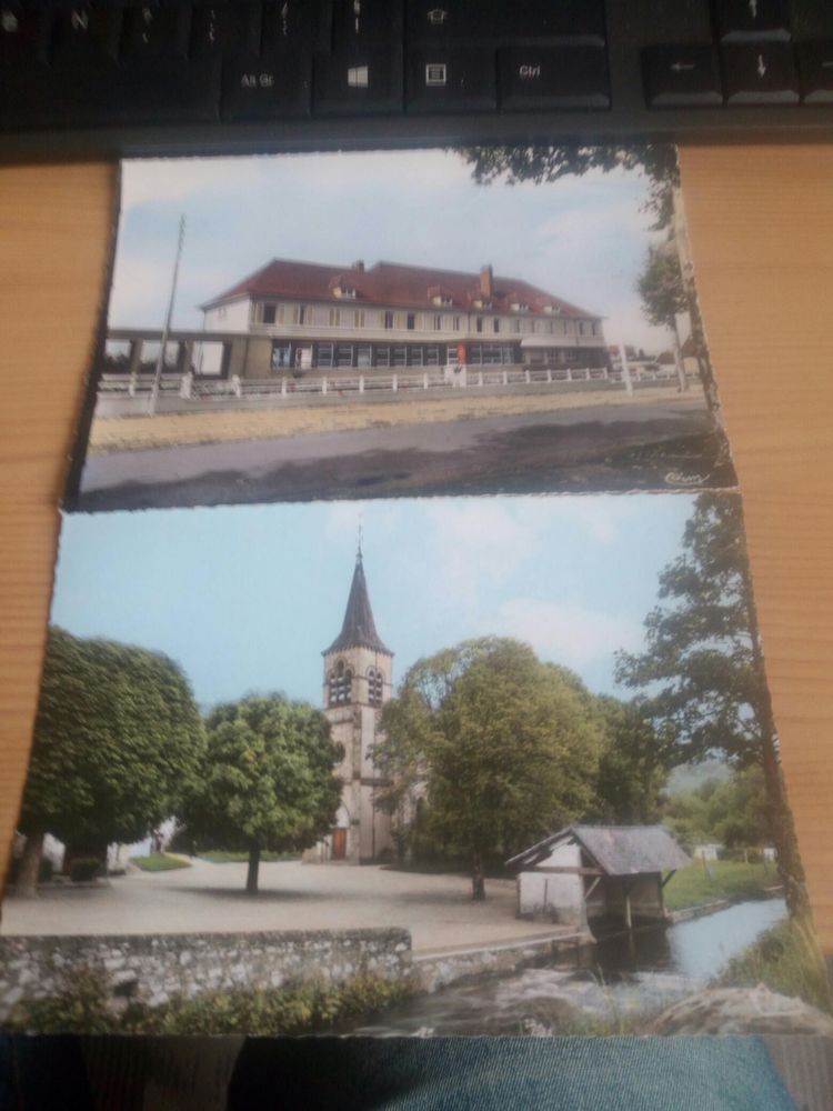 LOT DEUX CARTES POSTALES  DE LAPALISSE 8 Levainville (28)