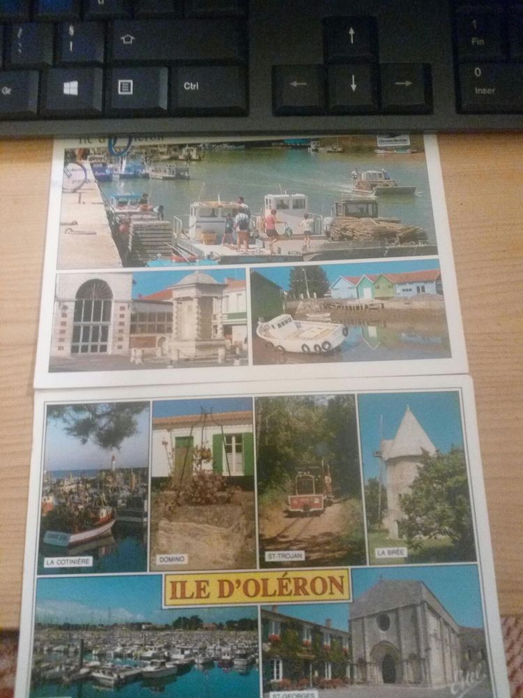 LOT DE DEUX CARTES POSTALES COULEUR 4 Levainville (28)