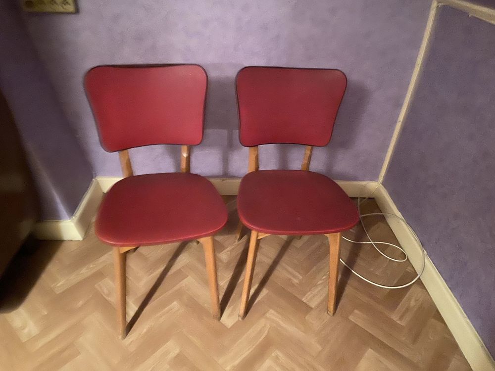 lot de deux chaises ann�es 60 30 Faches-Thumesnil (59)