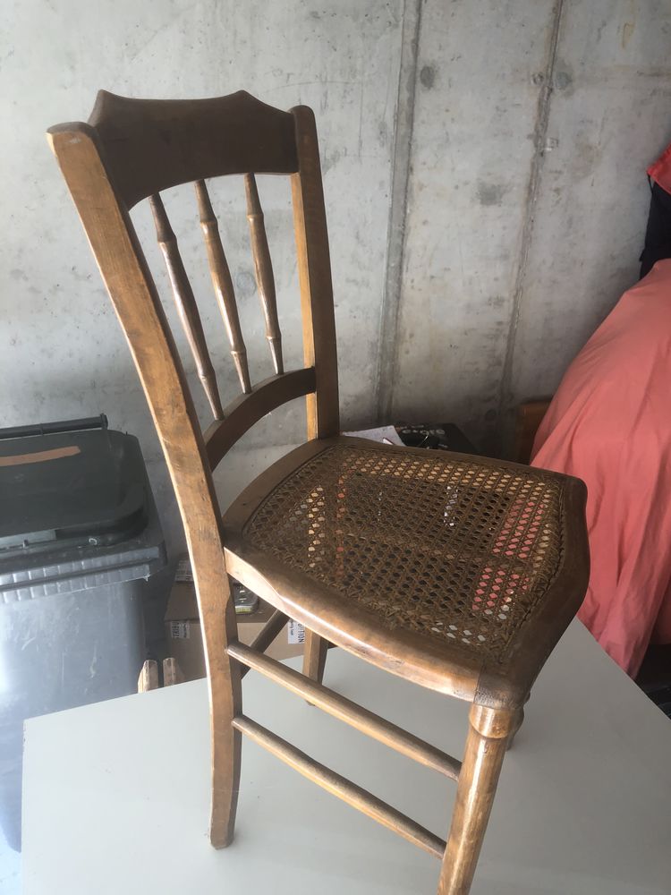 deux chaises cann�s 10 Marcigny (71)