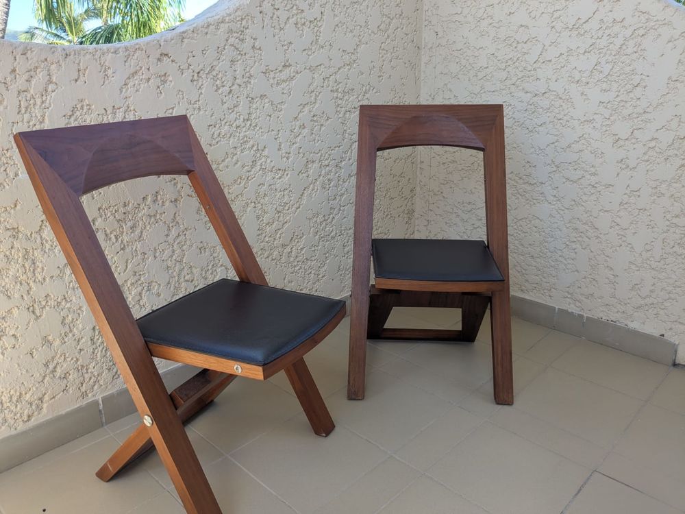 Lot de deux chaises pliantes d' appoint 60 Saint-Martin (97)