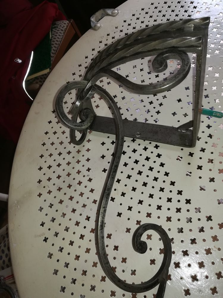 Lot de deux consoles d'angle avec plateau en verre �pais 120 Tamaris Sur Mer (83)