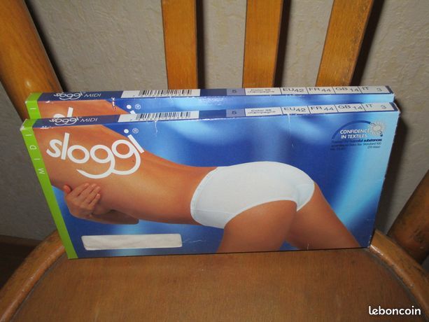 Deux culottes sloggi neuves 44 champagne
8 M�rignies (59)