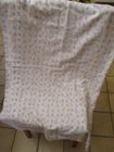 le lot = Deux draps fleuris landau ou petit lit  =  5 euros 5 M�rignies (59)