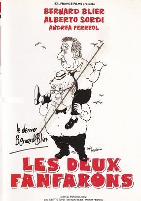 LES DEUX FANFARONS d enrico oldoni avec Bernard BLIER 0 Rosendael (59)