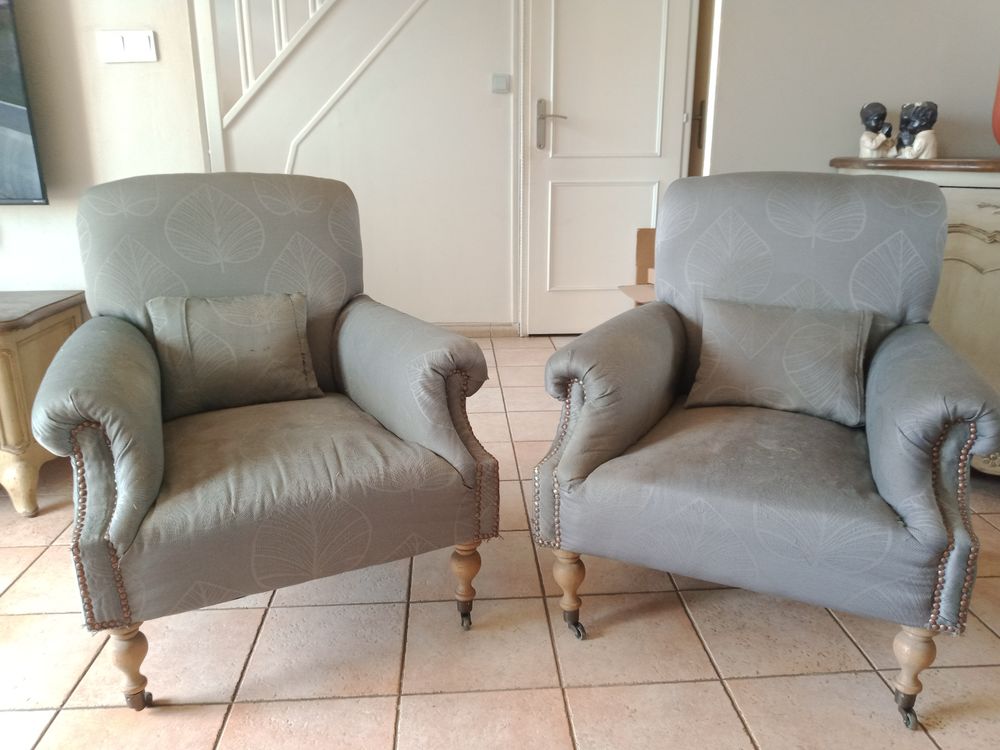 Deux Fauteuils Bergere (maison du monde) 80 Gargenville (78)