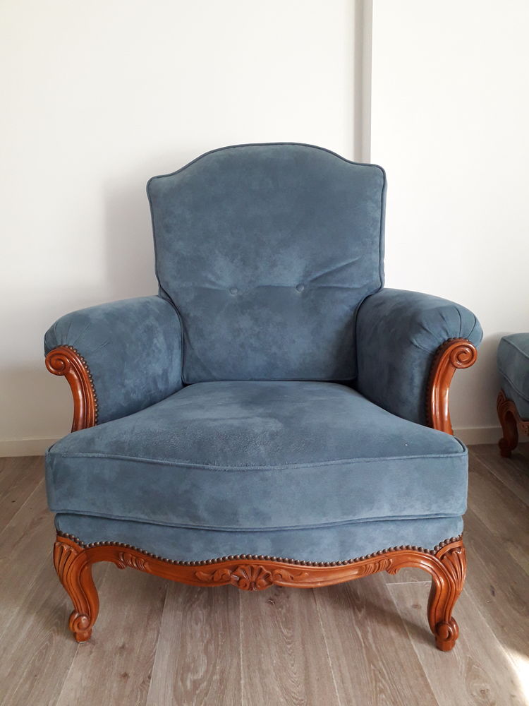 Deux fauteuils de salon 0 Ch�teaugiron (35)