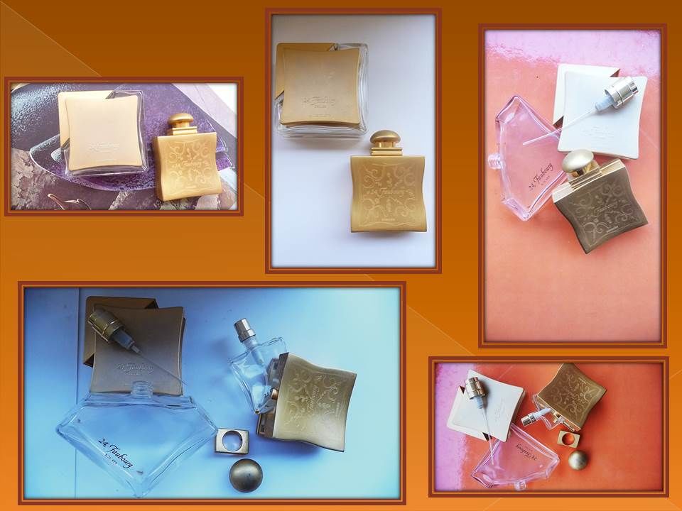 Deux Flacons de collection vide  24 Faubourg  Herm�s. 115 Nice (06)