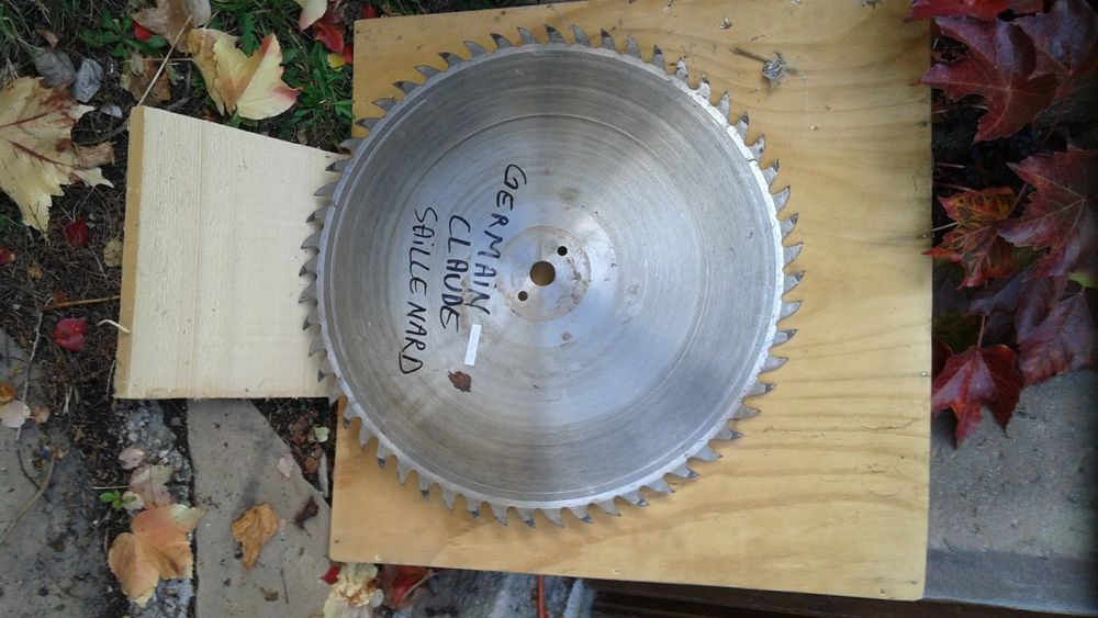 Deux Lamed de scie de chantier � b�ches 600 mm
Acier au chro 89 Le Val-d'Ajol (88)