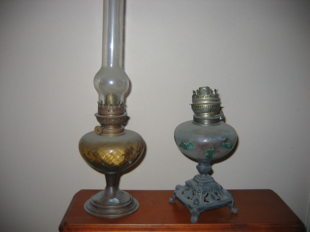 Deux lampes � p�trole 14 Versailles (78)