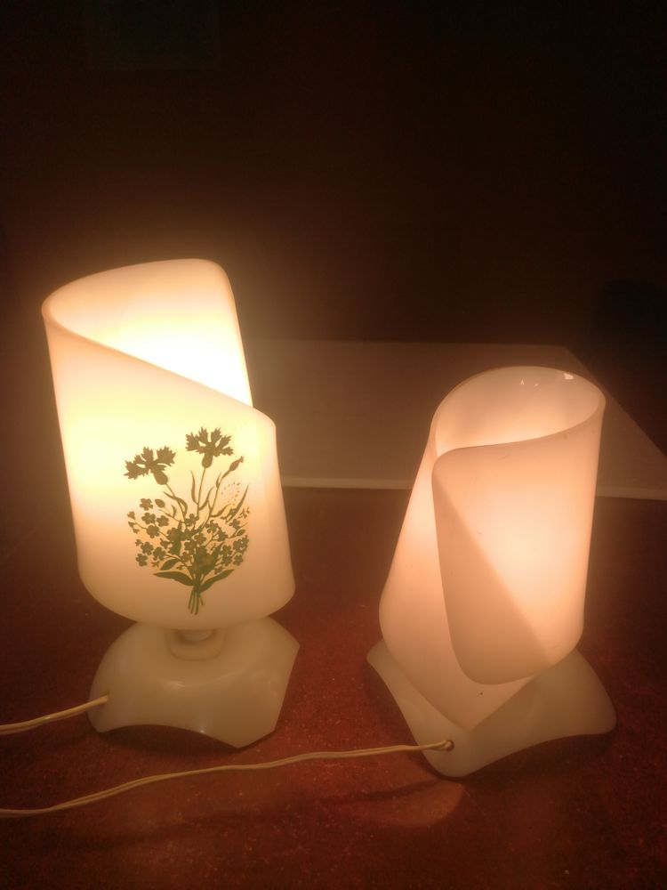 Deux lampes vintage 1 Le Creusot (71)