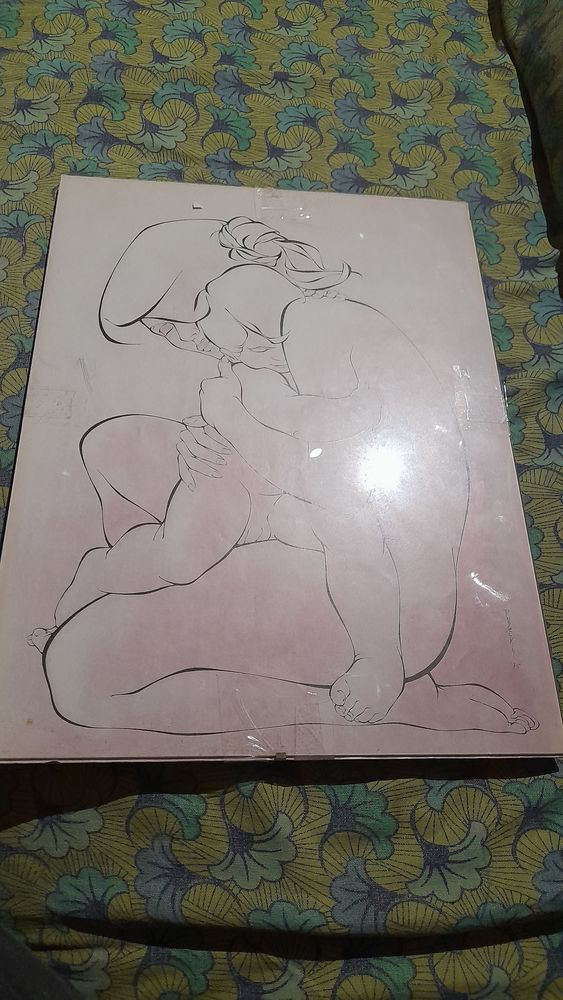 Deux lithographies de ruseckis de 1975 130 Marcigny (71)