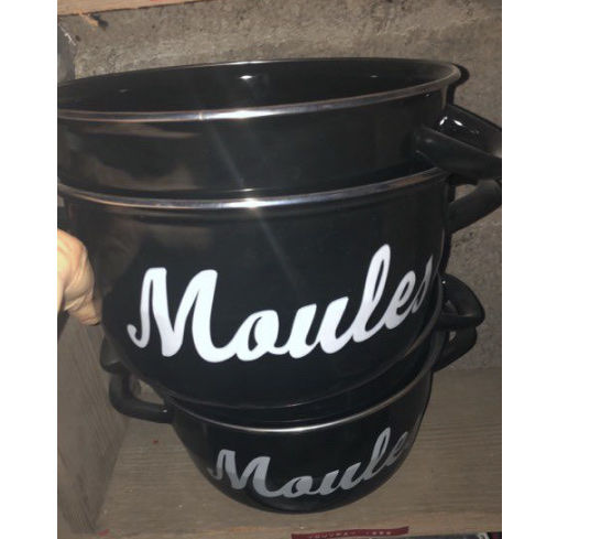 lot de deux marmites pour moules 15 Talange (57)