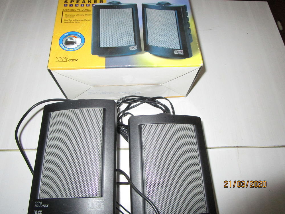 LOT DE DEUX MINI HAUTS PARLEURS 10 Chanteloup-en-Brie (77)