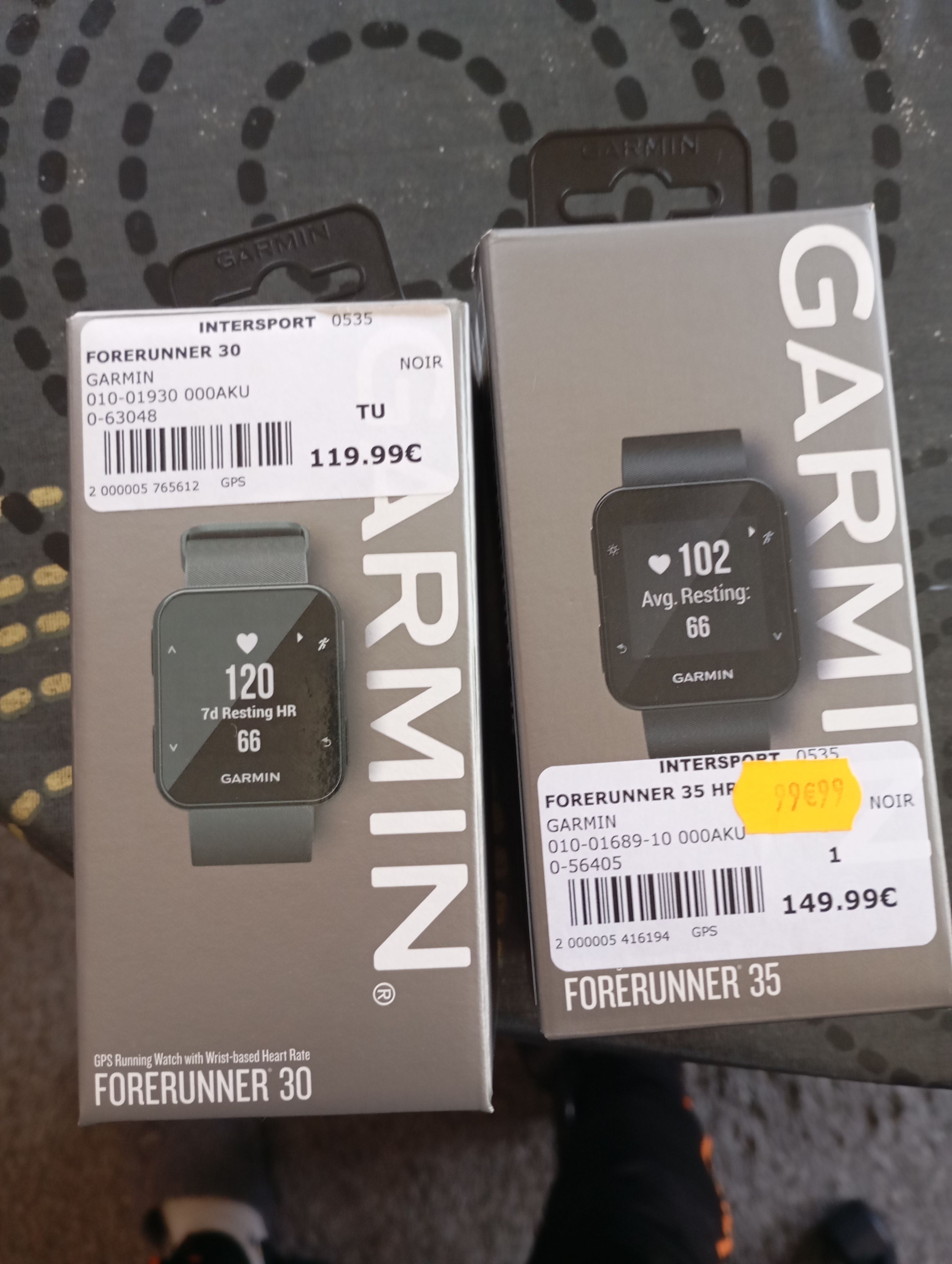deux montre Garmin de sport 50 Le Tr�port (76)