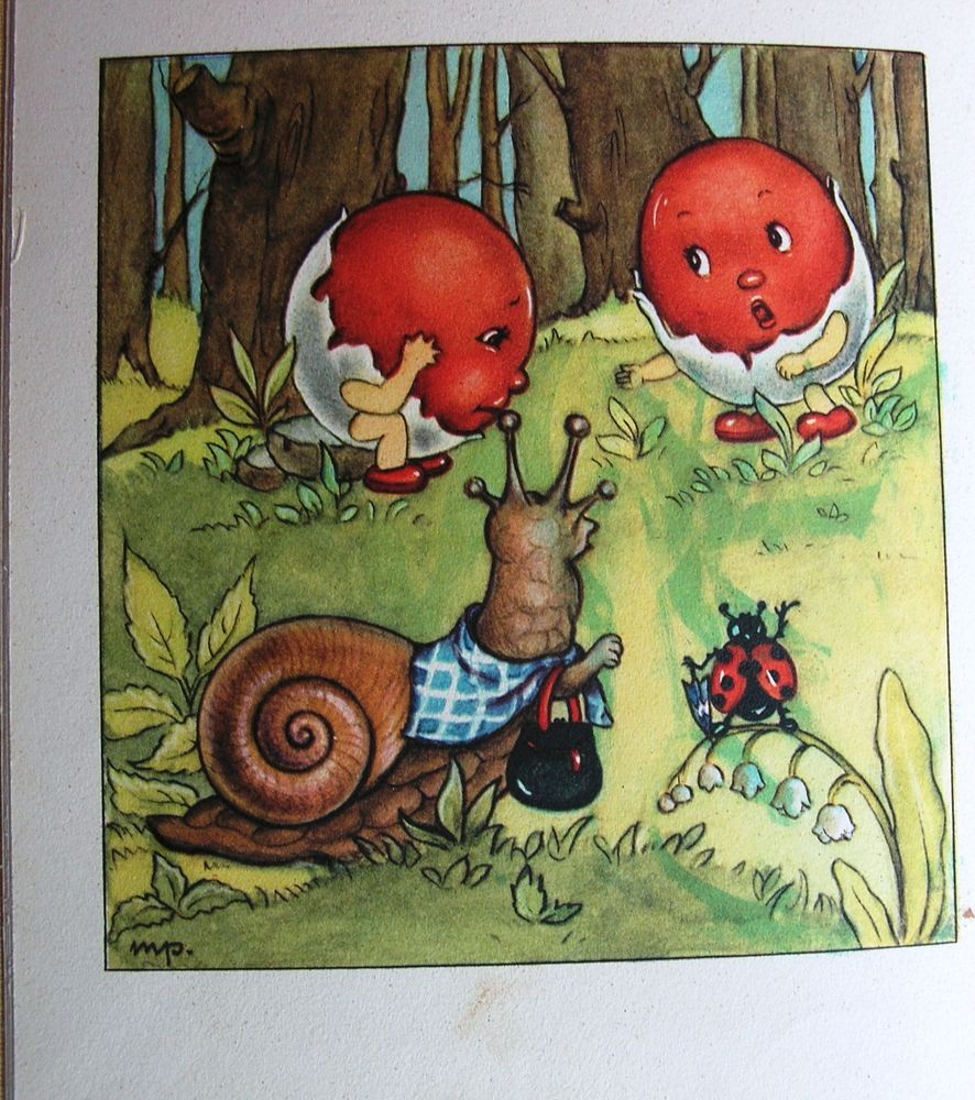 LES DEUX  PETITS CHAMPIGNONS  ILLUSTRATIONS  MARIAPIA   1955 15 Bois-Colombes (92)