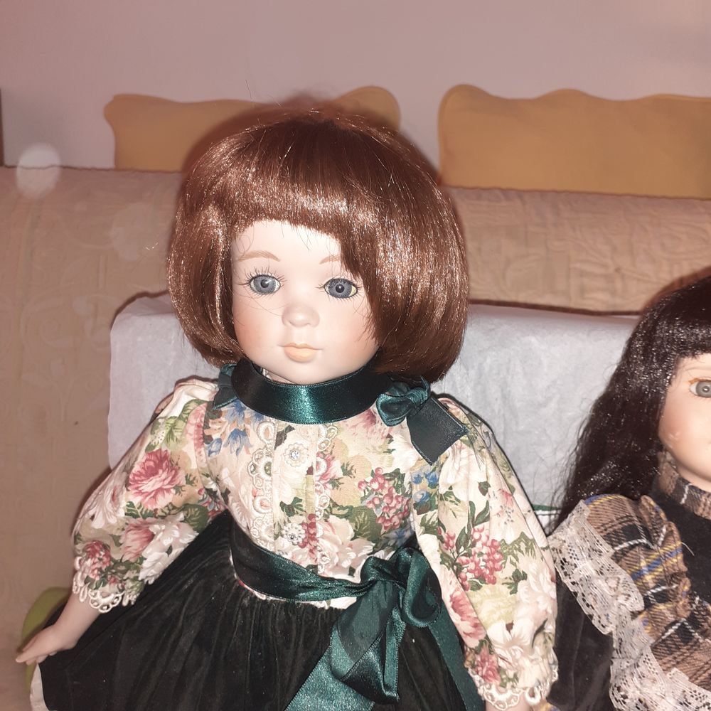 Deux Poupee Tete Biscuit 75 Marseille 11 (13)