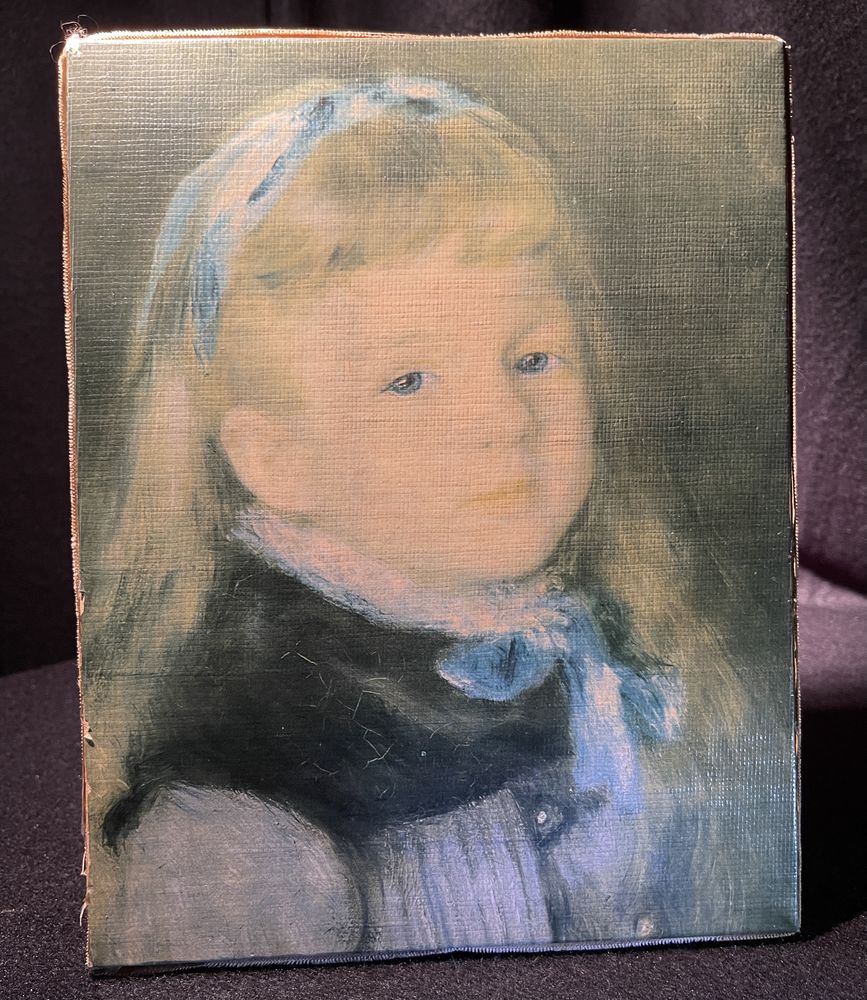 Lot de deux tableaux reproduction Renoir et Chritus 0 Aulnay-la-Rivi�re (45)