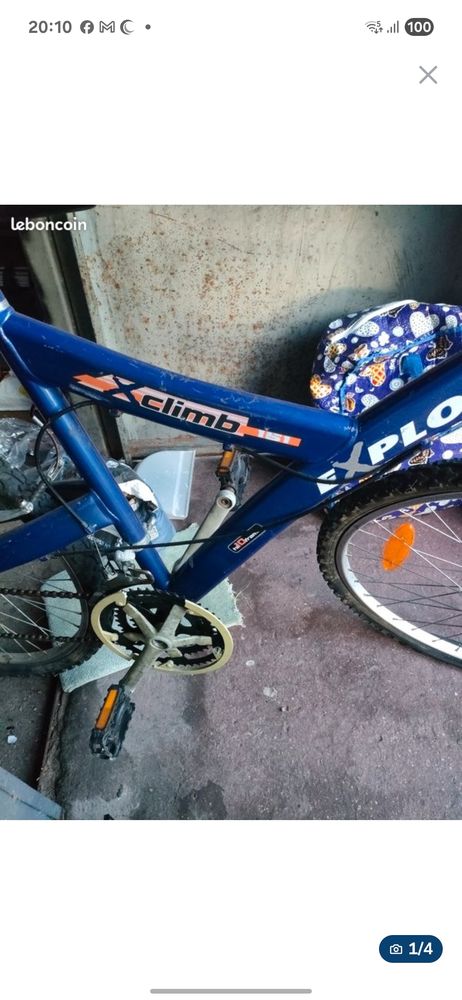  DEUX VELOS : D�CATHLON SIS CHIMANO/X CLIB 151 EXPLORATEUR 50 Lyon 8 (69)