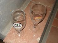 Deux verres � bi�re diff�rents -   peut-�tre collectionneur 0 M�rignies (59)