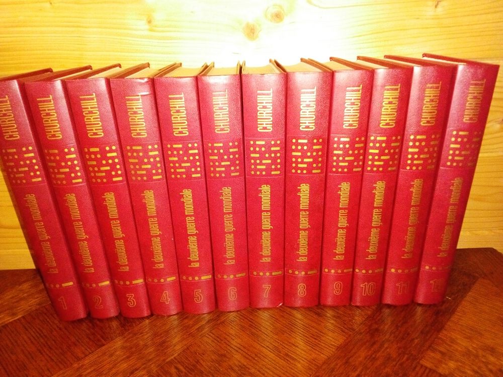 la deuxième guerre mondiale Churchill 12 volumes 45 Lisieux (14)