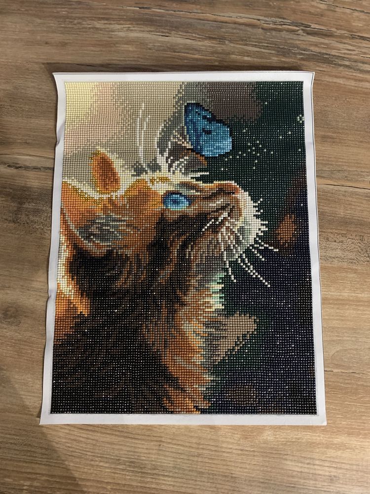 Diamond painting motif  \'\'  Chat \'\' 6 Saleilles (66)