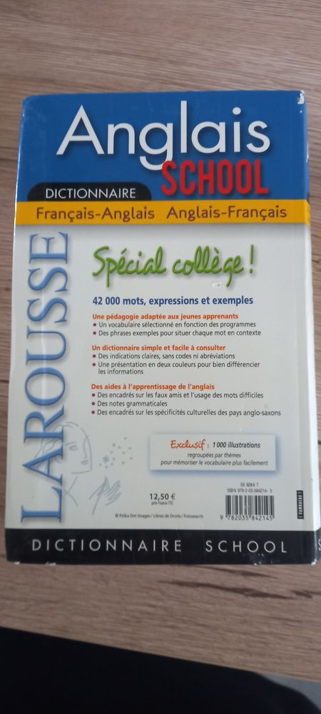 Dictionnaire anglais collège  5 Romans-sur-Isère (26)