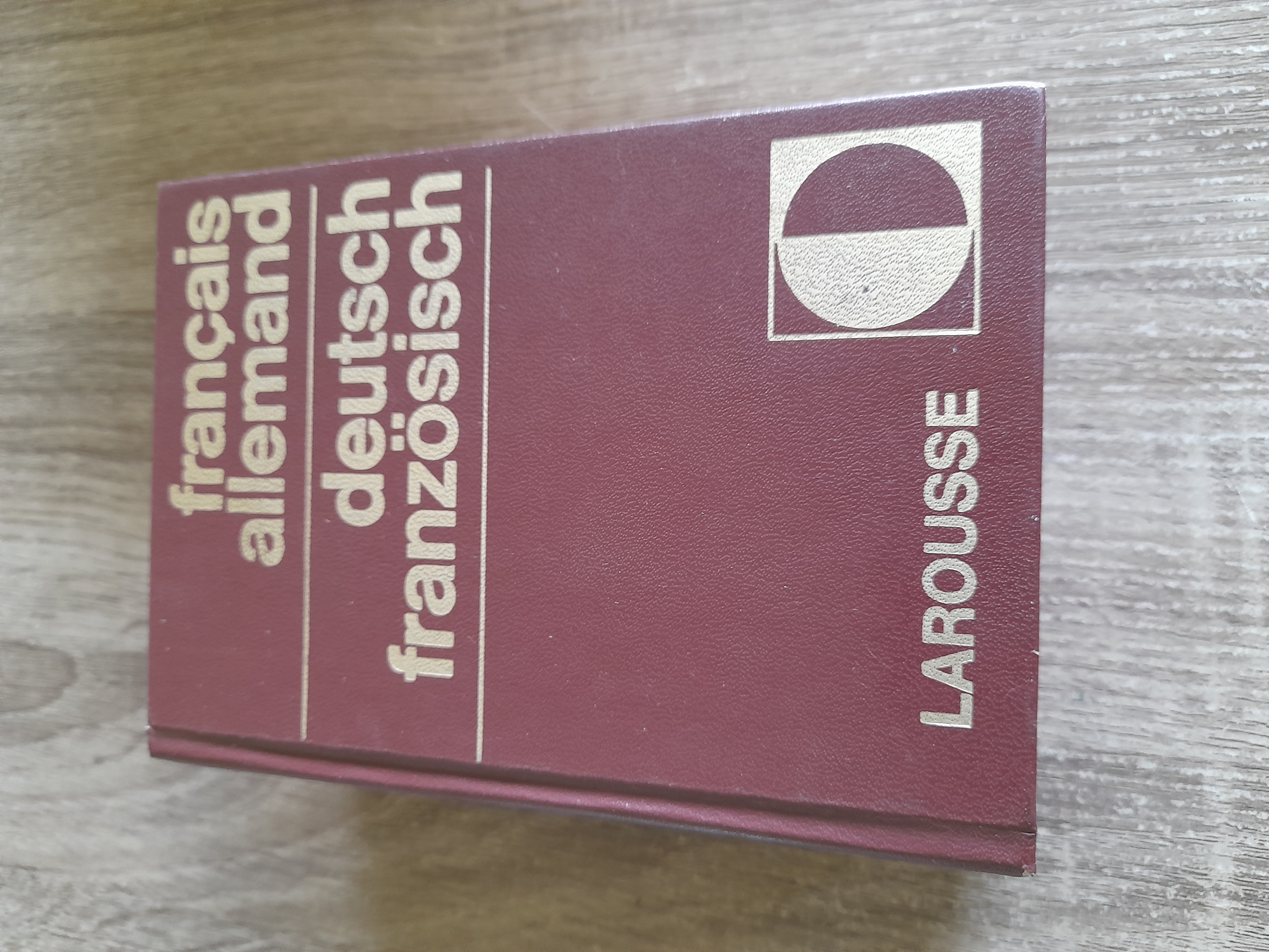 Dictionnaire fran�ais/allemand 2 Tours (37)