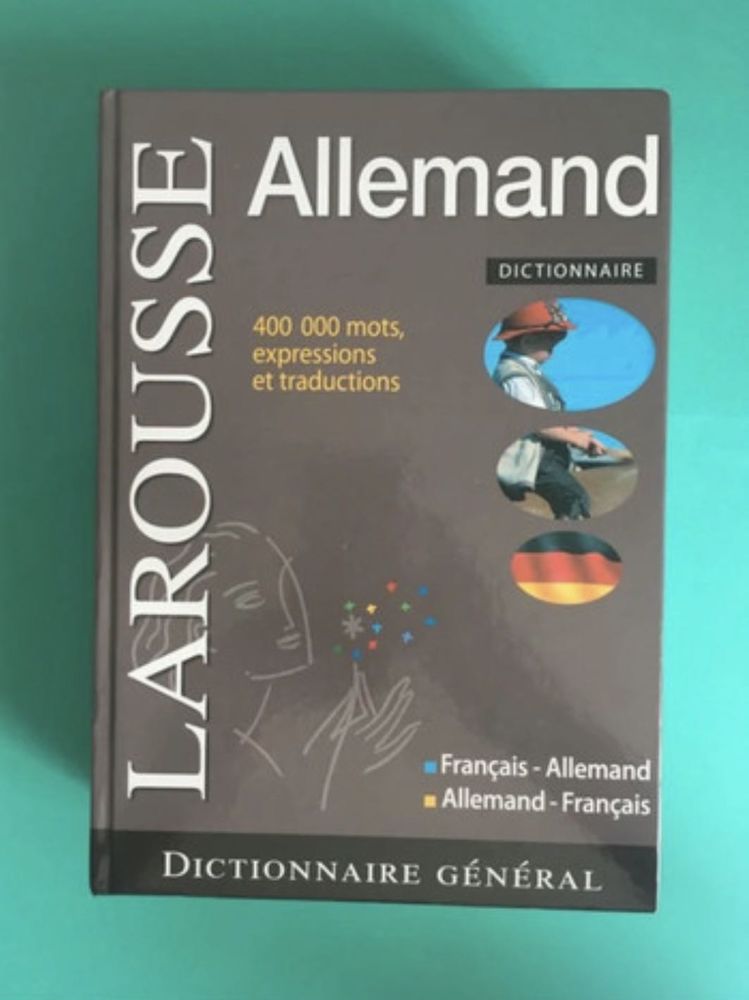 dictionnaire fran�ais allemand. manuel scolaire. 10 Limoges (87)