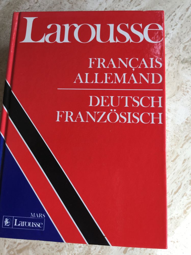 Dictionnaire Larousse Fran�ais Allemand 5 Montfaucon (25)