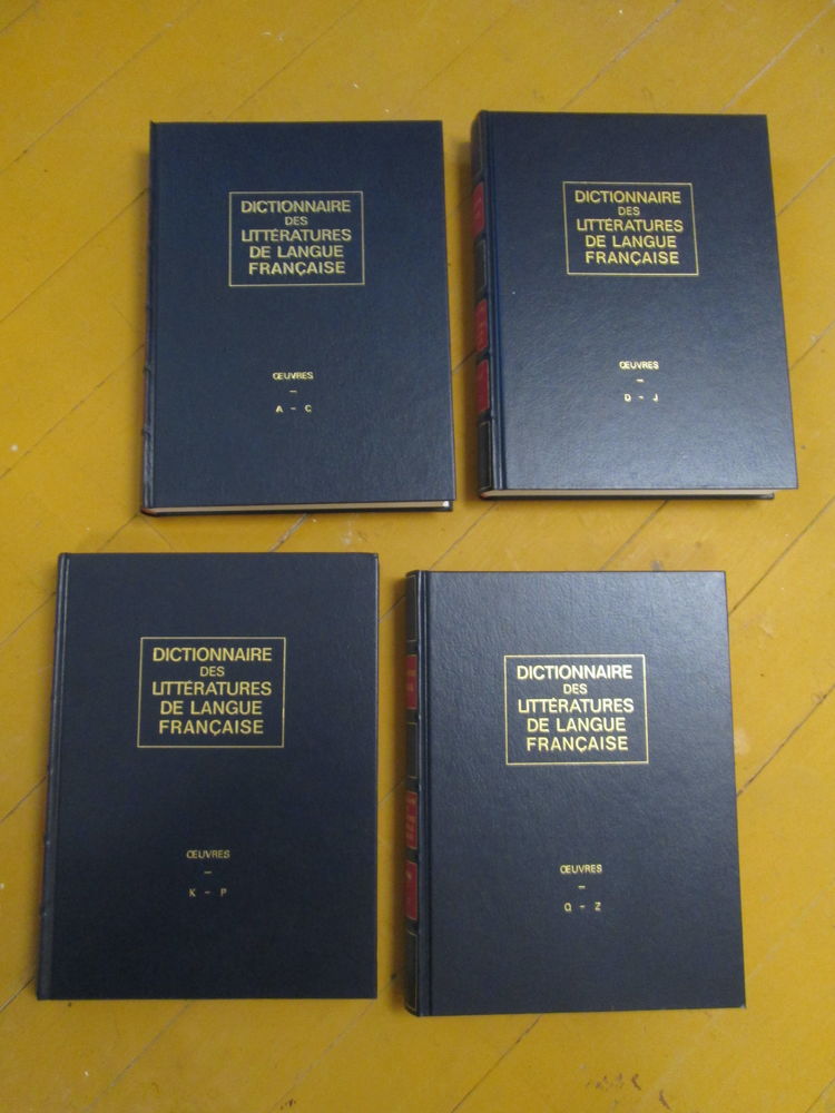 Dictionnaire des litt�ratures de langue fran�aise (oeuvres) 20 Herblay (95)