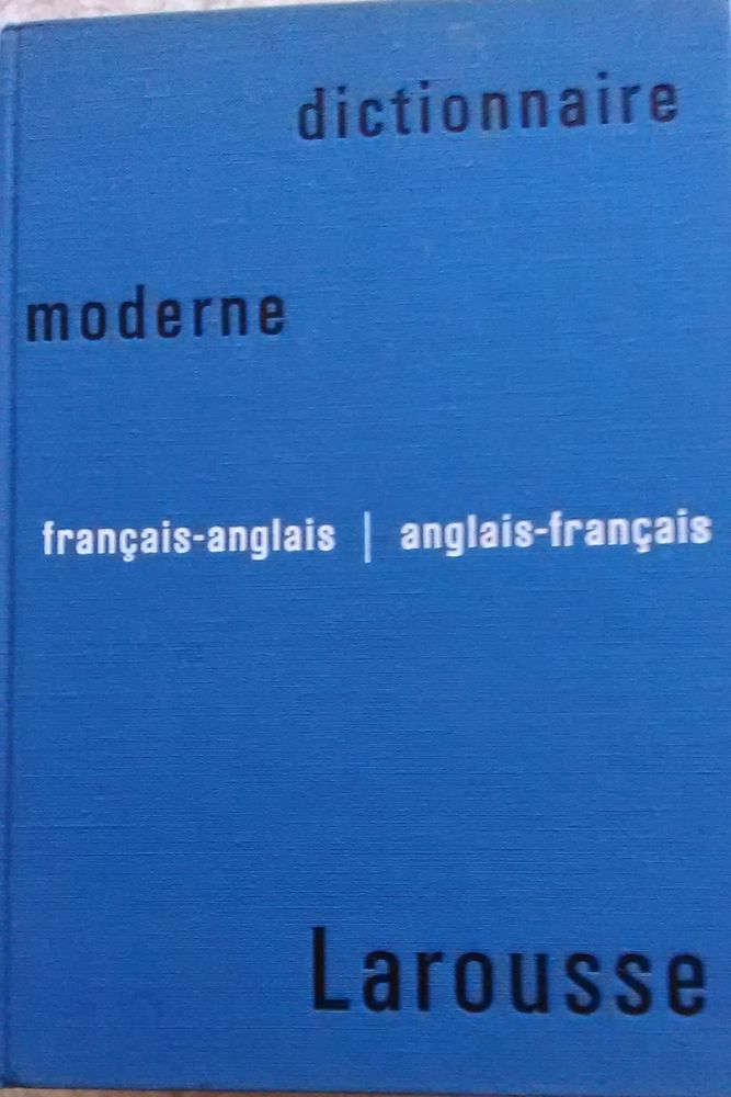 DICTIONNAIRE MODERNE FRANCAIS-ANGLAIS LAROUSSE 5 Lyon 6 (69)