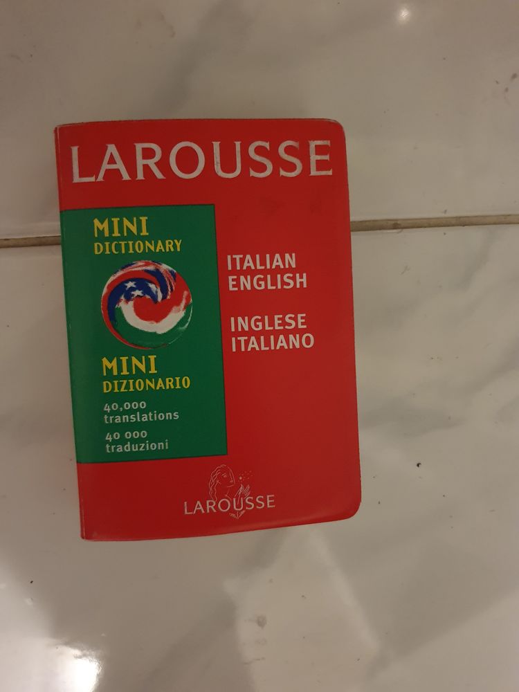 DIctionnaire de poche anglais-->italien,italien -->anglais 1 Paris 1 (75)