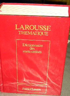 Dictionnaire pour les mots crois�s etat neuf 3 Versailles (78)