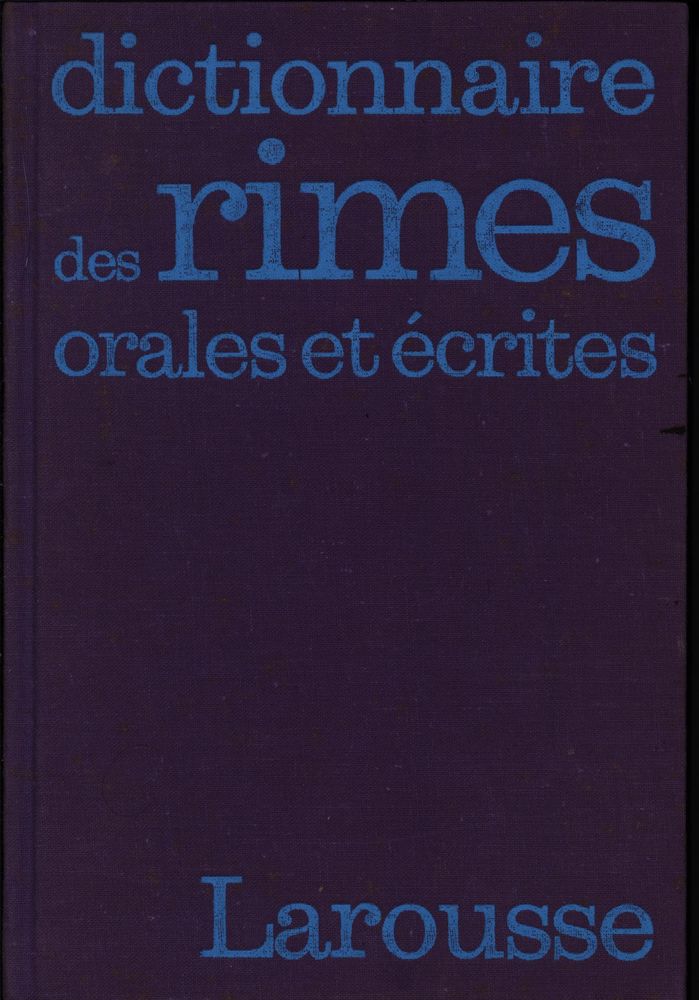 dictionnaire des rimes orales et �crites
7 Sept�mes-les-Vallons (13)