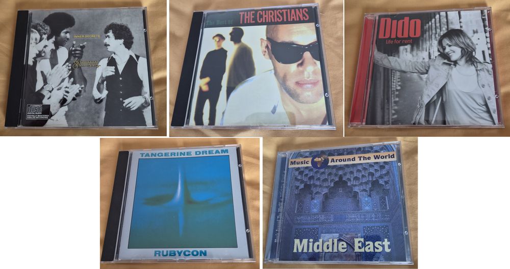 CD Dido, Santana, The Christians, Tangerine dream
2 Paris 12 (75)