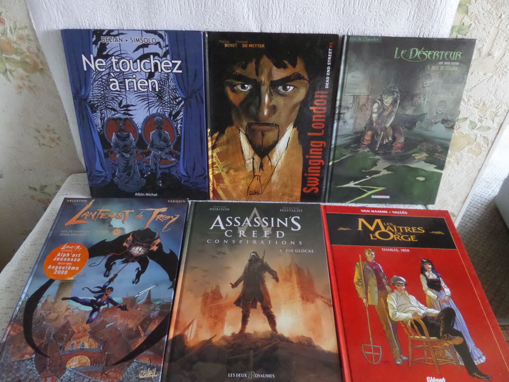 diff�rentes bandes dessin�es 5 Lyon 8 (69)